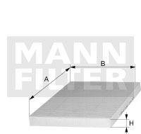 MANN+HUMMEL GmbH Filter vnútorného priestoru