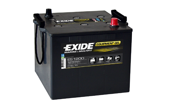 EXIDE Equipment GEL Autobateria EXIDE EQUIPMENT GEL 12V 110AH 760A ES1200