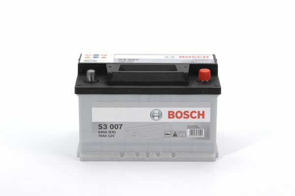 S3 Autobatéria BOSCH S3/12V, 70Ah, 640A - 0092S30070