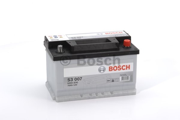 S3 Autobatéria BOSCH S3/12V, 70Ah, 640A - 0092S30070