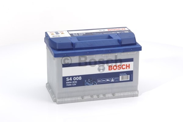  Autobatéria BOSCH S4/12V, 74Ah, 680A - 0092S40080