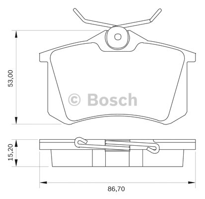 Bosch Brzdová hadica