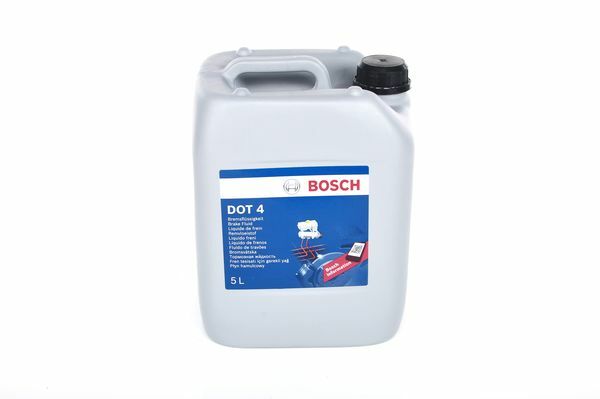  Brzdová kvapalina Bosch 5L.Bod varu 230C.