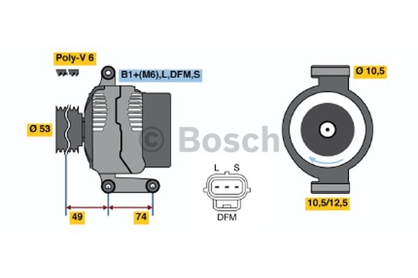 Bosch Alternátor