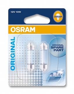 OSRAM OSRAM C5W 6411-02B 10W 12V SV8,5-8 BLI2DK