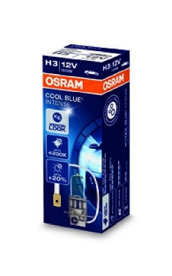 COOL BLUE INTENSE OSRAM H3 64151CBI Cool blue INTENSE, 55W, 12V, PK22s
