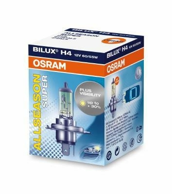 OSRAM ALLSEASON SUPER żiarovka pre diaľkový svetlomet