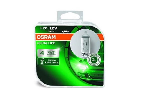 OSRAM ULTRA LIFE Osram Ultra Life 64210ULT-HCB H7 PX26d 12V 55W