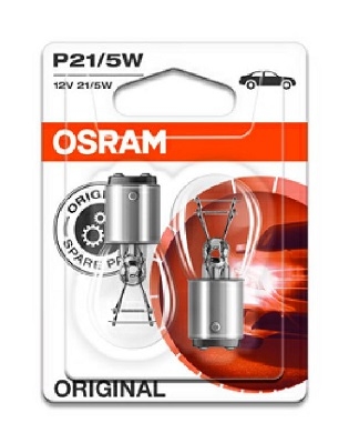 OSRAM OSRAM P21/5W 7528-02B, 21/5W, 12V, BAY15d blister  7528-02B