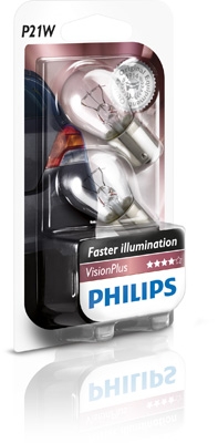 Lumileds Germany GmbH VisionPlus Philips VisionPlus P21W BA15s 12V 21W 12498VPB2 2ks
