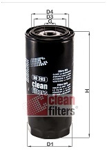 CLEAN FILTER Olejový filter