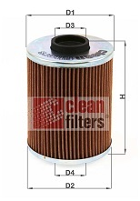 CLEAN FILTER Olejový filter