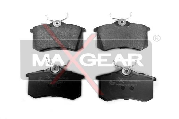 MAXGEAR Sp. Z o.o. Sada brzdových platničiek kotúčovej brzdy