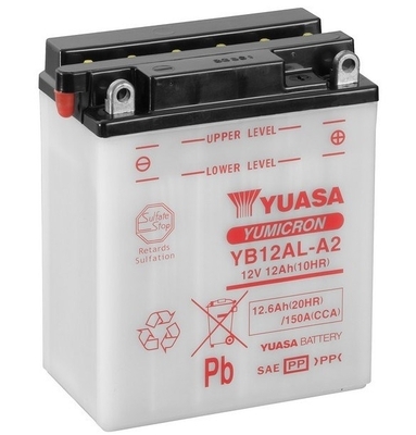 YBX1000 CaCa Batteries Yuasa YB12AL-A2