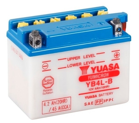 YBX1000 CaCa Batteries Yuasa YB4L-B