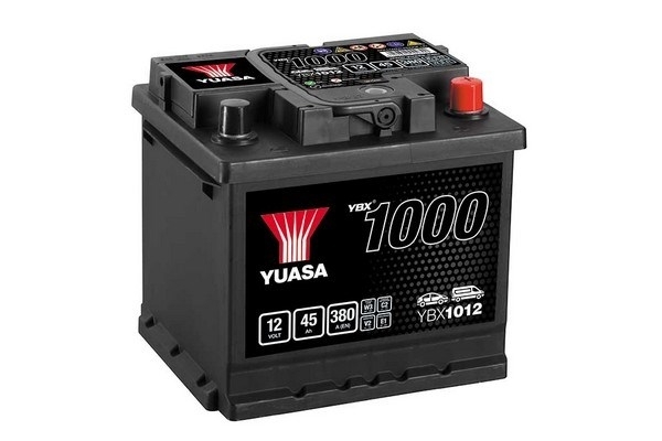 YUASA BATTERY SALES (UK) LTD YBX1000 CaCa Batteries Yuasa YBX1000 12V 45Ah 380A YBX1012