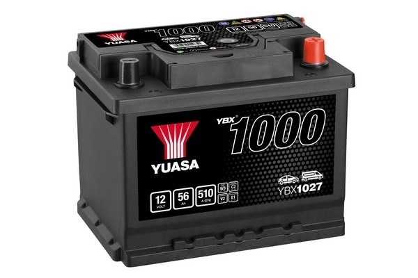 YUASA BATTERY SALES (UK) LTD YBX1000 CaCa Batteries YUASA YBX1000 12V 55AH 480A YBX1027