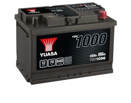 YUASA BATTERY SALES (UK) LTD YBX1000 CaCa Batteries YUASA YBX1000 12V 70AH 620A YBX1096