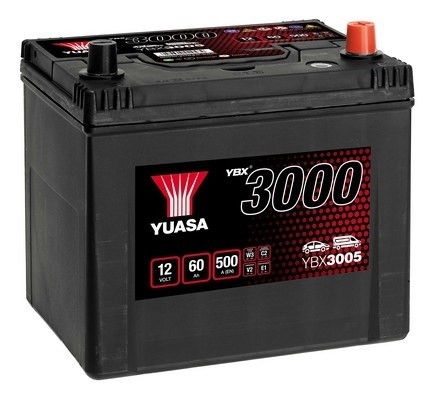 YBX3000 SMF Batteries Yuasa YBX3000 12V 60Ah 450A YBX3005