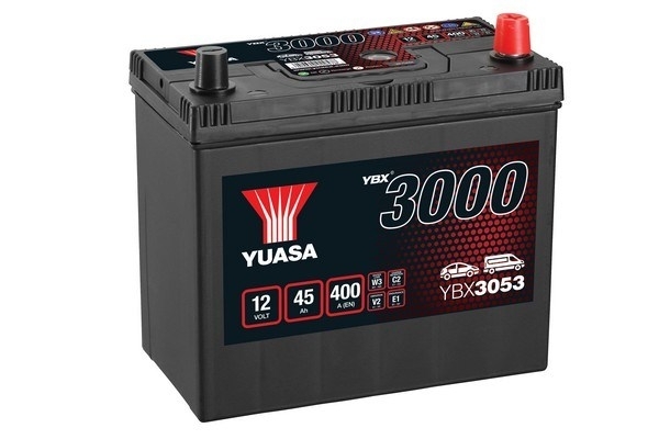 YBX3000 SMF Batteries Yuasa YBX3000 12V 45Ah 400A YBX3053
