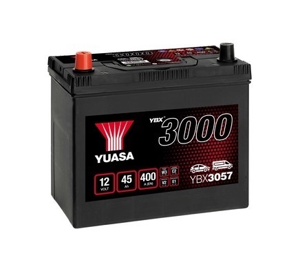 YBX3000 SMF Batteries Yuasa YBX3000 12V 45Ah 400A YBX3057