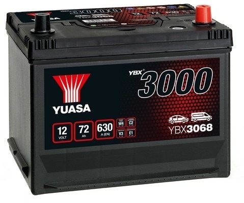 YBX3000 SMF Batteries Yuasa YBX3000 12V 70Ah 570A YBX3068