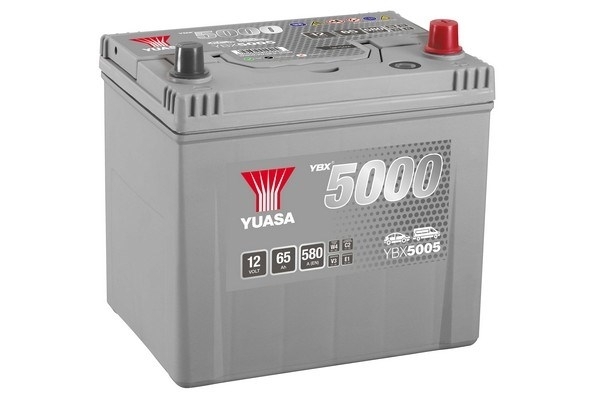 YUASA BATTERY SALES (UK) LTD YBX5000 Silver High Performance SMF Batteries Yuasa YBX5000 12V 65Ah 550A YBX5005