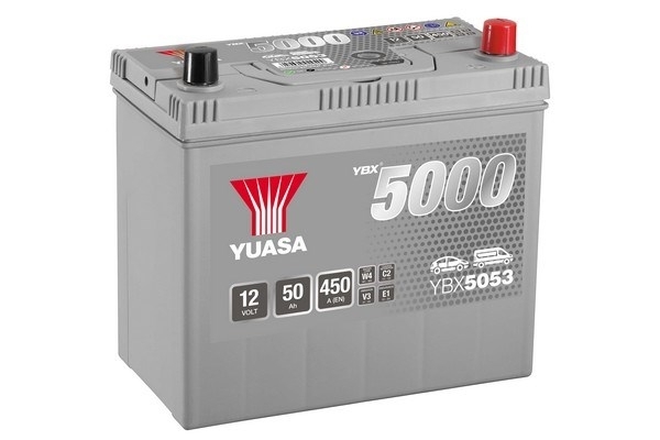 YBX5000 Silver High Performance SMF Batteries Yuasa YBX5000 12V 48Ah 430A YBX5053