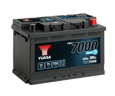 YBX7000 EFB Start Stop Plus Batteries Yuasa YBX7000 12V 70Ah 650A YBX7096