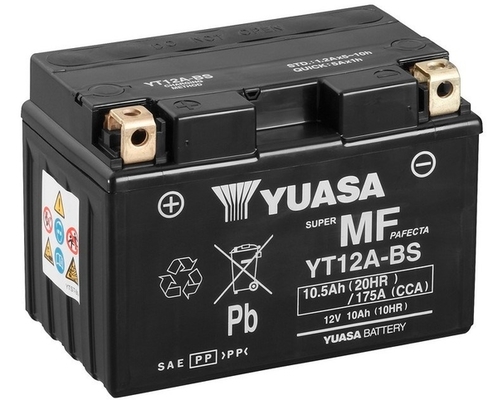 YBX9000 AGM Start Stop Plus Batteries Yuasa YT12A-BS