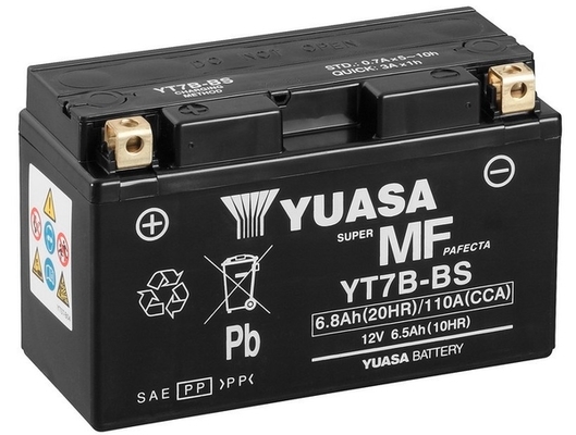 YBX9000 AGM Start Stop Plus Batteries Yuasa YT7B-BS