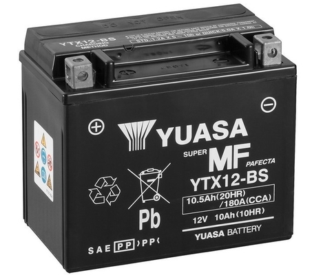 YBX9000 AGM Start Stop Plus Batteries Yuasa YTX12-BS