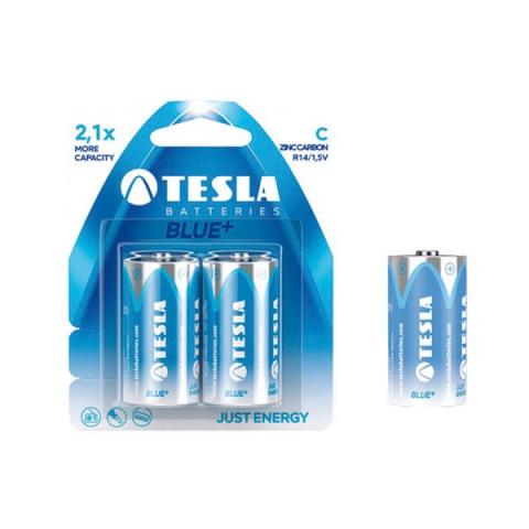  TESLA C BLUE+ Zinc Carbon 2ks blister