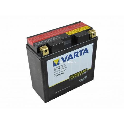  Motobatéria VARTA 12V 12Ah AGM (YT14B-BS)