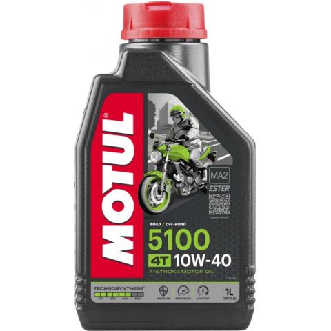  Motorový olej Motul 5100 4T 10W-40 1L.