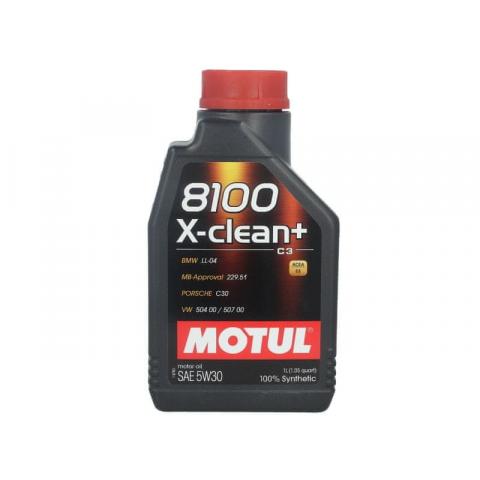  Motorový olej MOTUL 8100 X-Clean+  5W-30 1L