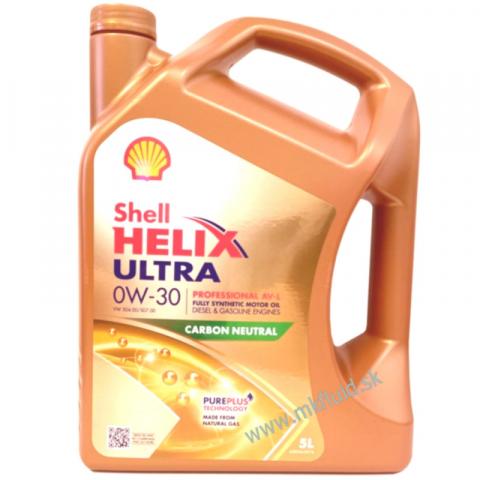  Motorový olej SHELL Helix Ultra Professional AV-L 0W-30 5L.