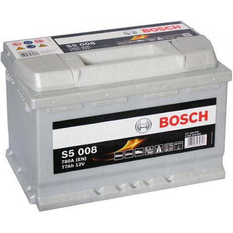 S5 Autobatéria BOSCH S5/12V, 77Ah, 780A - 0092S50080