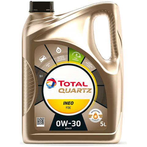  Motorový olej Total Quartz Ineo FDE 0W-30 5L.
