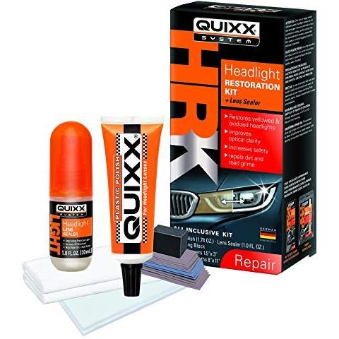  Quixx- Headlight Restoration Kit+lens