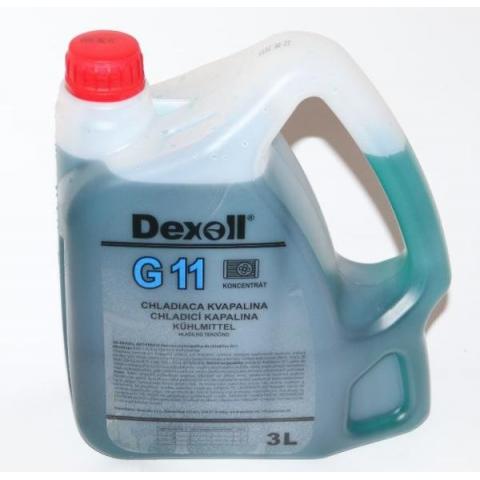  Dexoll Antifreeze AG11 3L modrý