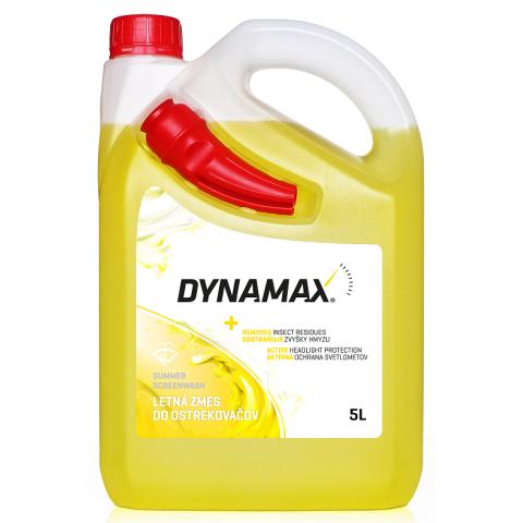  DYNAMAX Letná kvapalina do ostrekovačov citrón 5 l