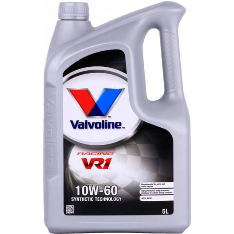  Motorový olej VALVOLINE VR1 RACING 10W-60 5L.