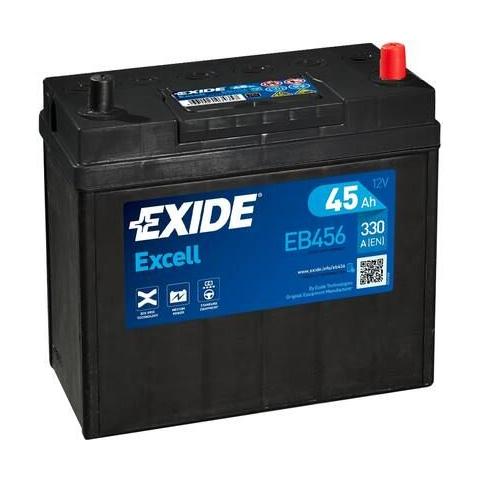EXCELL Autobateria Exide Excell 12V 45Ah 300A EB456