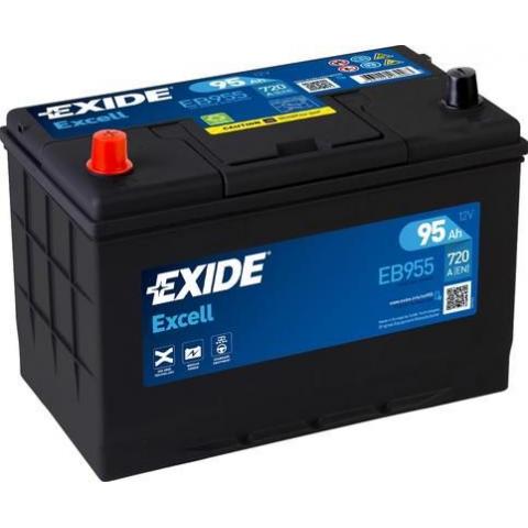 EXCELL Exide Excell 12V 95Ah 720A EB955
