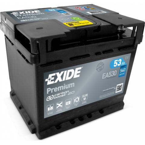 EXIDE PREMIUM Exide Premium 12V 53Ah 540A EA530