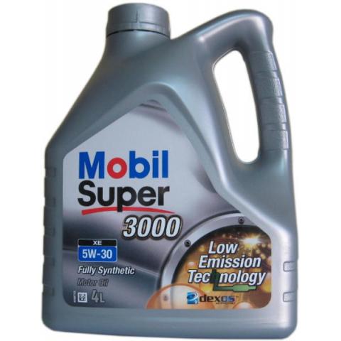  Motorový olej Mobil Super 3000 XE 5w-30 4L