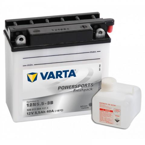  Motobatéria VARTA 12V 6Ah (12N5.5-3B)