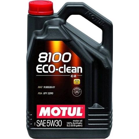  Motorový olej Motul 8100 Eco-Clean 5W-30 C2 5L.