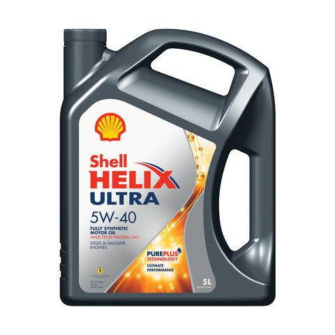  Motorový olej SHELL HELIX ULTRA 5W-40 5L